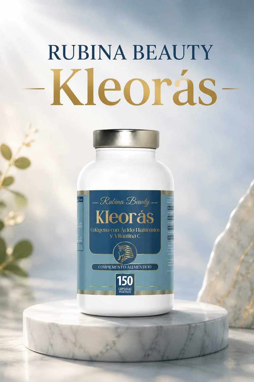 Kleorás Rúbina Beauty – Colágeno, Ácido Hialurónico y Vitamina C