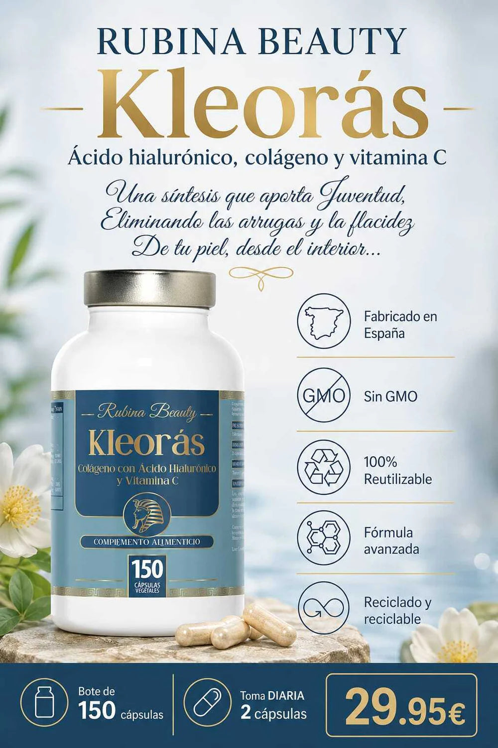 Kleorás – Vitamina C y Colágeno