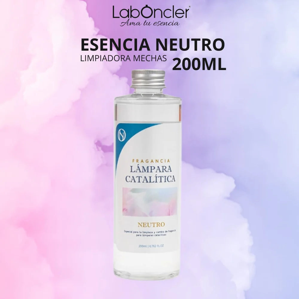 Esencia Neutra Limpiadora de Mechas para Lámpara Catalítica 200ml