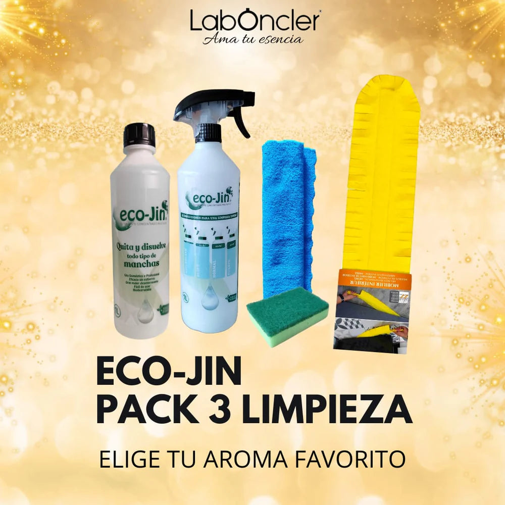 Pack Limpieza 3 Eco-Jin