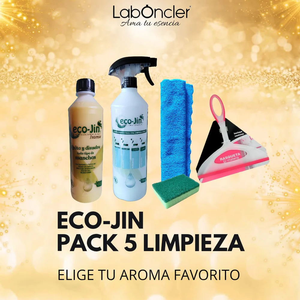 Pack Limpieza 5 Eco-Jin