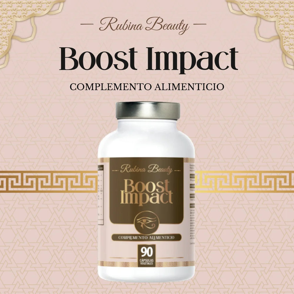 Boost Impact – Complemento Alimenticio Rúbina Beauty 90 cápsulas