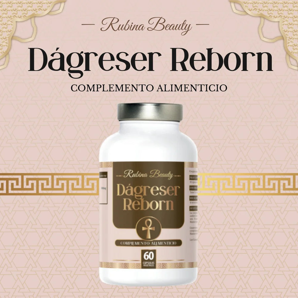 Dágreser Reborn – Complemento Alimenticio Rúbina Beauty 60 cápsulas