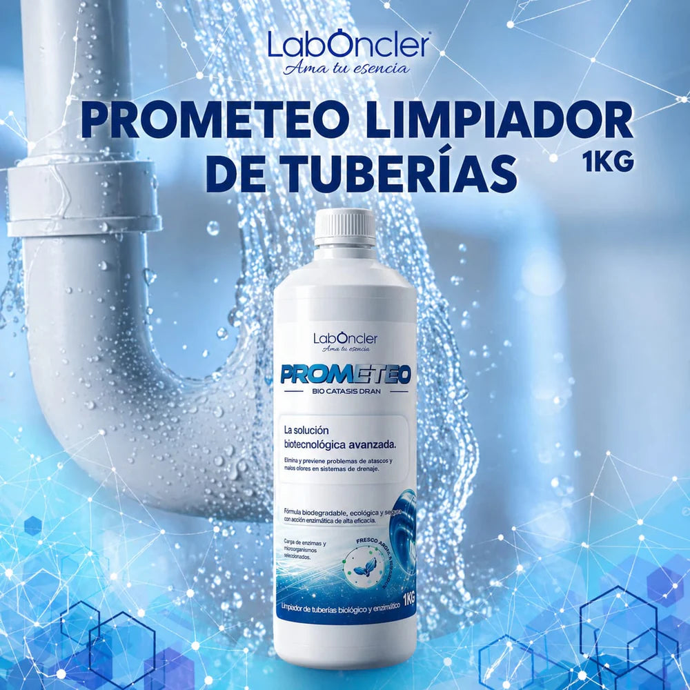 Prometeo Bio Cátasis Drain 1L - Limpiador Biológico de Tuberías