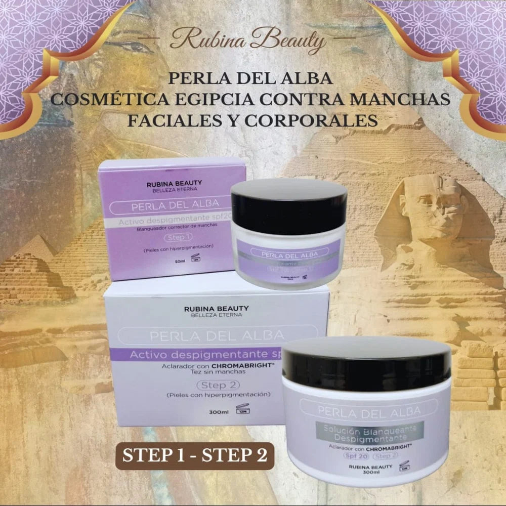 Pack Perla del Alba Step 1 + Step 2 – Rúbina Beauty